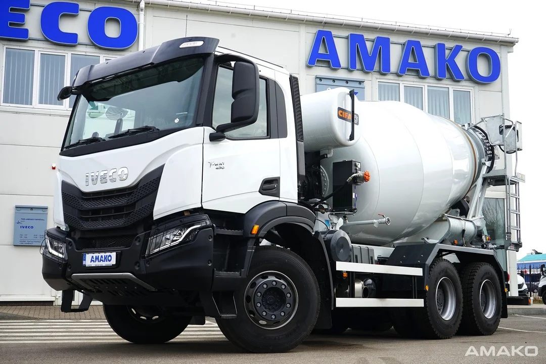 IVECO T-WAY AD380T43 H (Автобетонозмішувач CIFA HD7, 7м3)