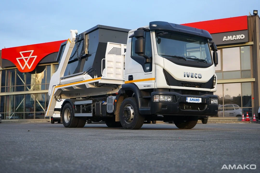 IVECO EUROCARGO ML140E22-E5 (Сміттєвоз портальний 7м3)