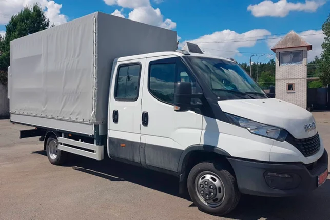 Автомобіль бортовий тентований на шасі IVECO Daily 60C16H3.0D 4х2
